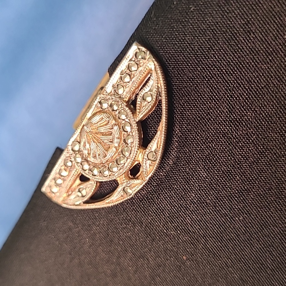 Exquisite Vintage Prestige Black Evening Clutch w/ Jeweled Accents